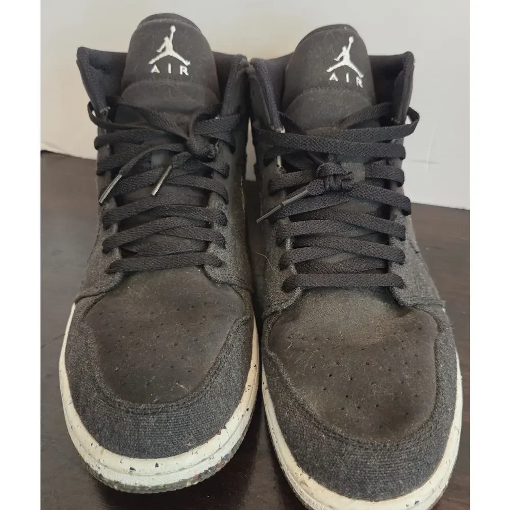 Nike Air Jordan 1 Mid SE Crater Black Size 13 DM3529-001 Racer Blue Multi-Color